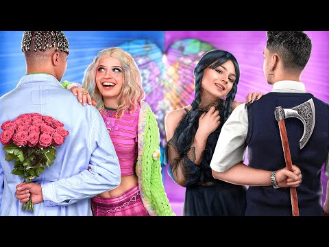 Видео: Хлопець Венздей Аддамс VS Хлопець Енід Сінклер