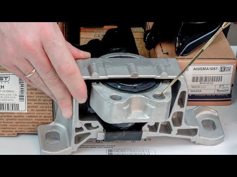 Видео: Подушки двигателя для MAZDA 3 BK 2L