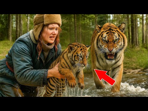 Видео: Она вытащила тигрёнка из бурной реки… То, что тигрица предприняла потом, стало настоящим испытанием!