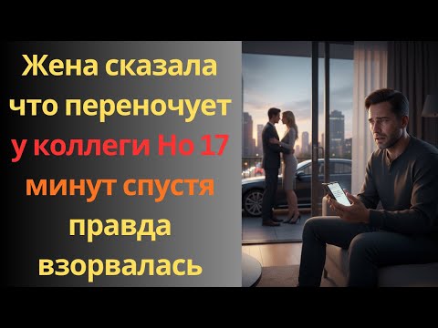 Видео: Жена сказала, что переночует у коллеги. Но 17 минут спустя правда взорвалась!