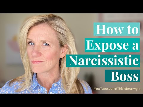 Видео: Как разоблачить нарциссического начальника