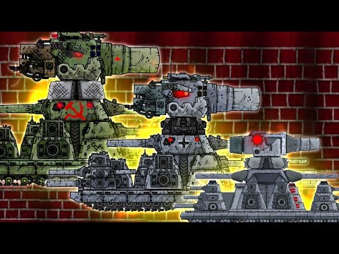 Видео: Все серии Немецкого Монстра: Карл-44 - Мультики про танки + БОНУС