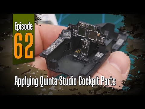 Видео: Снятие с литника | Установка деталей кабины Quinta Studio