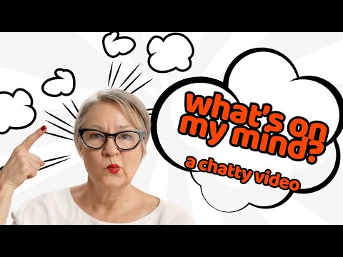 Видео: О чём я думаю? Разговорчивое видео.