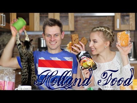 Видео: Пробуем Еду из Голландии! Trying Holland Food!