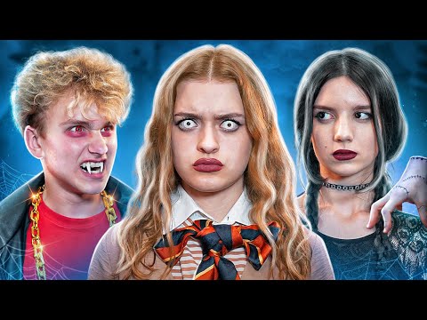 Видео: Вампиры против Уэнсдей Аддамс | Меня удочерила М3ГАН
