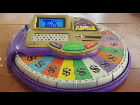 Видео: Колесо фортуны Электронная игра (одиночный заезд) Игра 3