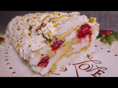 Видео: ❗️Mеренговый рулет с первого раза🔥❤/ 🔥Delicious Meringue roll