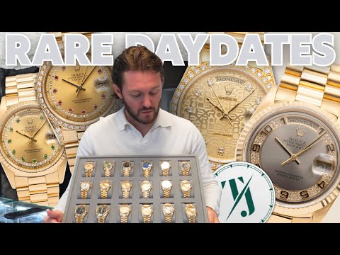 Видео: Сколько стоят эти РЕДКИЕ часы Rolex Day Dates? 🤔