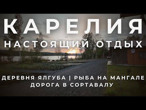 Видео: Жизнь в карельской деревне Ялгуба | Готовим рыбу на мангале, гуляем, переезжаем в Сортавалу [День 5]