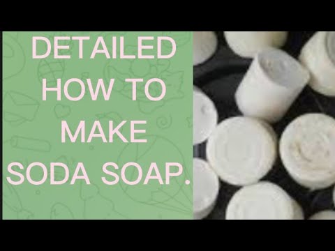Видео: КАК СДЕЛАТЬ СОДОВОЕ ХОЗЯЙСТВЕННОЕ МЫЛО (3 разных метода. Начинается с отбеливания пальмового масл...