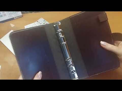 Видео: Мягкий и лёгкий ежедневник на кольцах