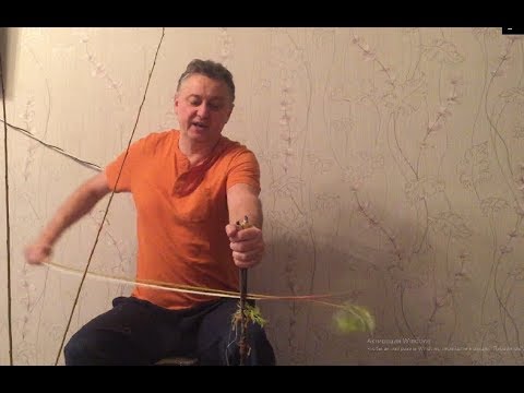 Видео: Как очистить иву от коры без варки.