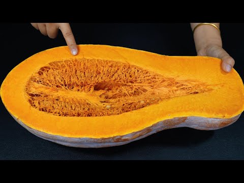 Видео: ПОсле осени ешьте больше тыквы! Новый рецепт: не кипячение/каша — вкуснее фритюра, проще пирогов