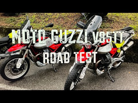 Видео: Дорожные испытания MOTO GUZZI V85TT на заводе в Манделло