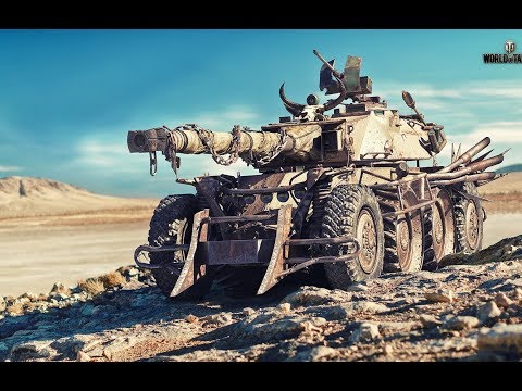 Видео: Танкосмотр2019 #27. Франция. Колесная техника ЛТ. (ветка Panhard EBR 105) | World of Tanks