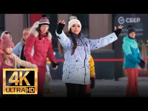 Видео: Алина ЗАГИТОВА: Мастер-класс на "Дне Зимнего Московского Спорта", 4 февраля 2023 г.