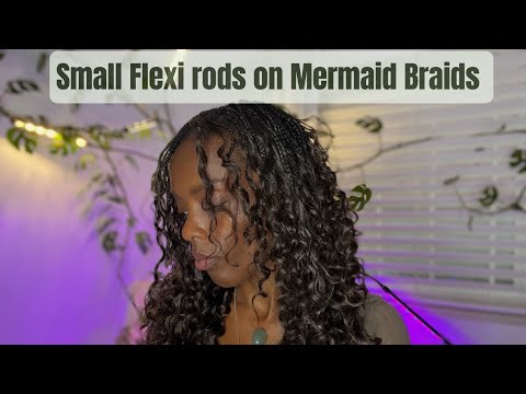 Видео: Как уложить косы «русалка» с помощью гибких стержней/Смотреть до конца
