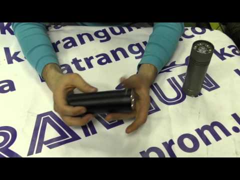 Видео: Подводный фонарь для мутной воды Ferei w155 прототип