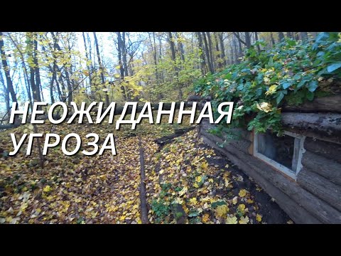 Видео: Землянка стала опасным пристанищем.