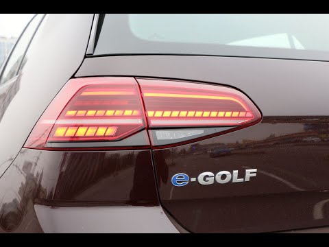Видео: Volkswagen E-Golf. Краткий обзор.