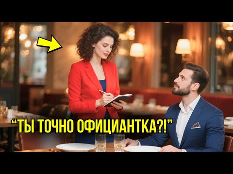Видео: Миллионер В Шутку Попросил Финансовый Совет У Официантки – Но Её Слова Заставили Его ЗАМЕРЕТЬ...