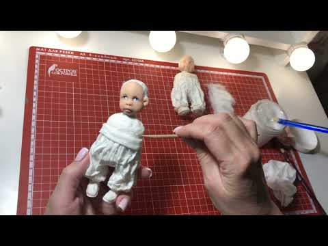 Видео: Ватная 🎄ёлочная игрушка. 🐰Самый подробный мастер класс для новичков и чайников , 3 тема 9 часть