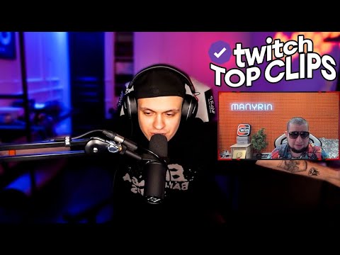 Видео: МАНУРИН смотрит "Топ клипы с Twitch | РЭПЕР БУСТЕРЕНКО,Злой и Морфи ПРОХОДЯТ МАЙНКРАФТ"