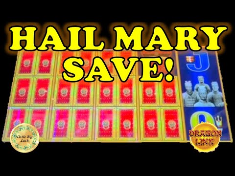 Видео: 🍀 $25 HAIL MARY SPIN СПАСАЕТ СЕАНС! СЛОТЫ DRAGON LINK В HARD ROCK TAMPA!