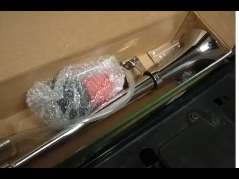 Видео: Установка воздушного сигнала (ГОРН электрический) на автомобиль.Как подключить воздушный сигнал