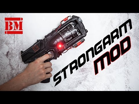 Видео: Модификация Nerf Strongarm / Стронгарм (Blastermod)