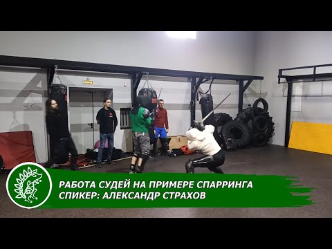 Видео: Судейство в историческом фехтовании на примере спарринга (Часть 1) / Спикер: Александр Страхов