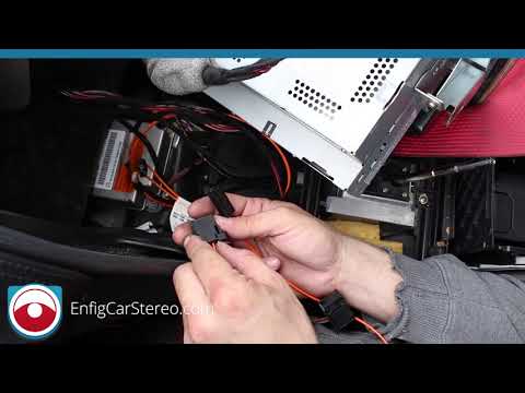 Видео: Mercedes CL 2004-2007 волоконно-оптические соединения Dension