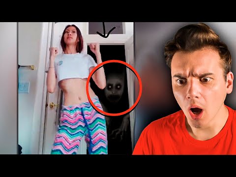Видео: Эта СУЩНОСТЬ следит за НЕЙ 😳🤚 9 Страшных Видео *Реакция* 😳 Канал Необъяснимое | Рома Субботин