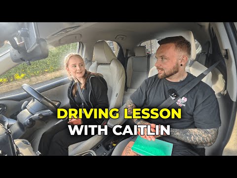 Видео: Урок вождения Кейтлин