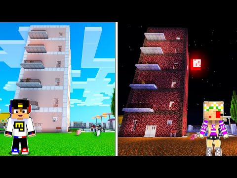 Видео: МЫ ПОПАЛИ В ПРОКЛЯТЫЙ Майнкрафт на 24 Часа ДЕВУШКА НУБ И ПРО ВИДЕО ТРОЛЛИНГ MINECRAFT