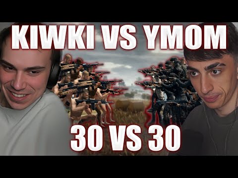 Видео: PUBG 30 VS 30 / ГЛЕБ ПРОТИВ СЕРЁГИ В ПАБГЕ / KIWKI VS YMOM | Sasavot и Des0ut