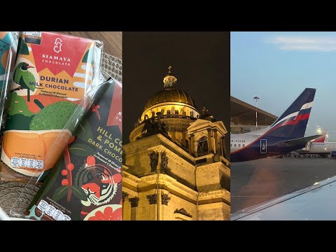 Видео: ЛЕЧУ ДОМОЙ АЭРОФЛОТОМ: БАНГКОК-МОСКВА✈️🇷🇺| ПОКУПКИ ИЗ ТАЙЛАНДА🌴|ОСЕННИЙ ПИТЕР🍁|ГОТОВЛЮ КОНФЕТЫ🍫