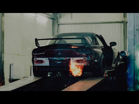 Видео: Эмоции за рулем Mazda RX-7. Сколько сил сняли на стенде?