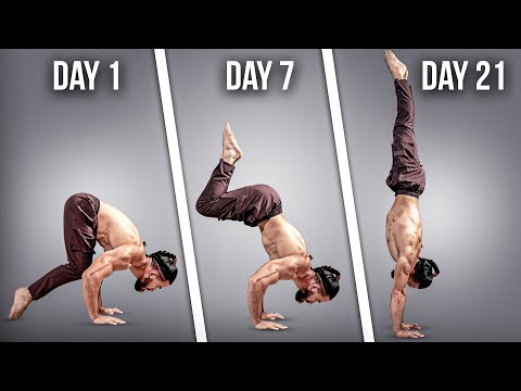 Видео: Как перейти от жима согнутыми руками к стойке на руках: руководство для начинающих