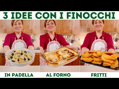 Видео: 3 ИДЕИ С ФЕНХЕЛЕМ на сковороде, запеченным и жареным - 3 простых домашних рецепта от Бенедетты