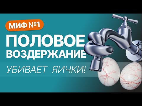 Видео: Половое воздержание и мужское здоровье. Миф #1 воздержание ухудшает работу яичек