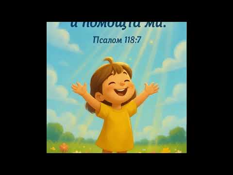 Видео: 💡 Молитва със стихче | „Бог е силата ми“ – Псалм 118:7 | Слово в Образ