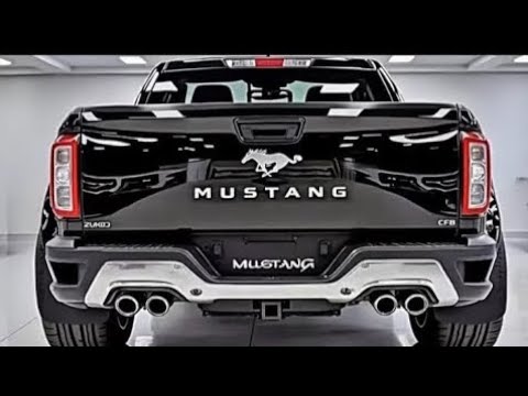 Видео: 🔥 Пикап Ford Mustang 2026 года | Сочетание мощности маслкара и практичности грузовика 🚀