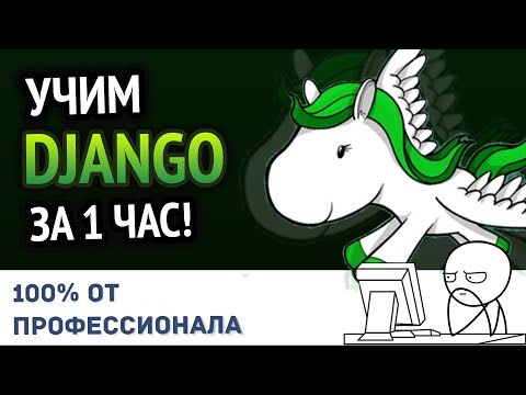 Видео: Учим Python DJANGO за 1 час! #От Профессионала