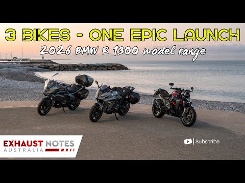Видео: Мы тестируем весь модельный ряд BMW R 1300 2026 года.