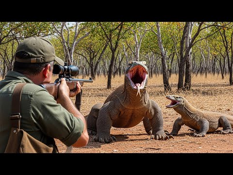 Видео: Как охотники и фермеры справляются с миллионами комодских драконов с помощью винтовок | Инвазивны...