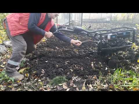 Видео: ДТП-470 БН.  Ротоваторы по влажной земле