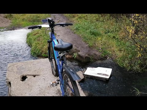 Видео: Камера на руле велика. От станции Пушкино в сторону Завет Ильича вдоль ж/д (18.10.2023)