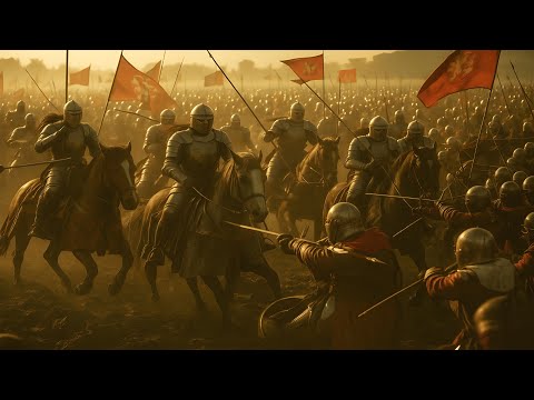 Видео: Как французские рыцари наконец-то победили английских лучников в жестокой мести